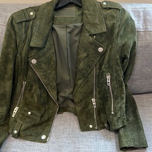 BlankNYC Suede Moto jacket